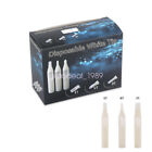 50Pcs White Plastic Sterile Disposable Tattoo Nozzle Needle Tube Tips Rt Ft Dt