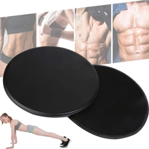 Gliding Discs Core Sliders Exercise Strength Stability Abdominal Glutes Slides - Picture 1 of 8