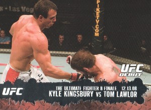 2009 Topps UFC Trading Cards #139 Kyle Kingsbury/Tom Lawlor