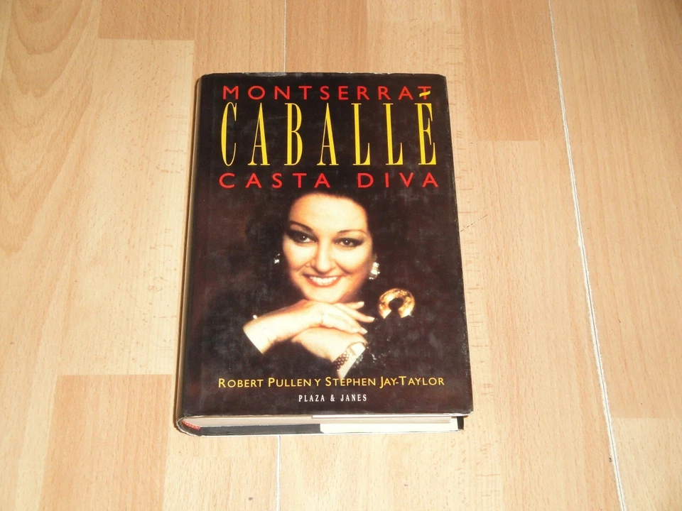MONTSERRAT CABALLE CASTA DIVA LIBRO PRIMERA EDICION FIRMADO POR LA SOPRANO 1995 - Imagen 1 de 4