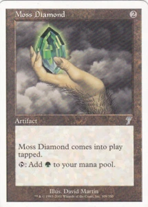 Marble & Moss Diamond Magic the Gathering MTG Seventh Artifact X1 each - Imagen 1 de 4