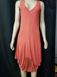 skunkfunk bakar Women's Orange dress Sleeveless Size 4 #CB8 - Picture 1 of 12