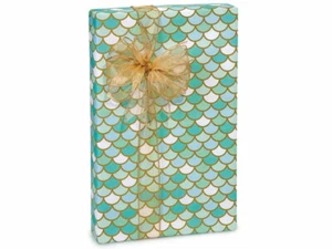 MERMAID'S PARADISE Druck Design 24" Geschenkpapier Länge Menge wählbar  - Bild 1 von 1