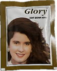 Glory Henna Hair Dye Colour Black/Brown/Chestnut/Light Brown Halal