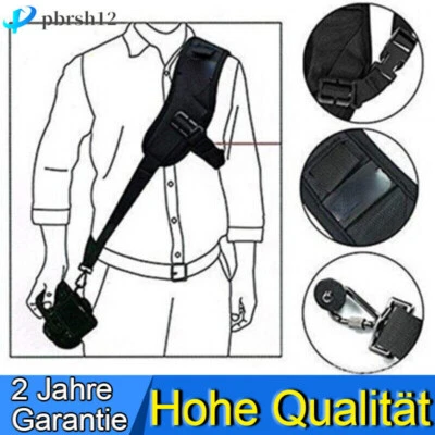 Professioneller Kamera Schultergurt Verstellbar für Canon Nikon EOS SLR DSLR DE - Bild 1 von 4