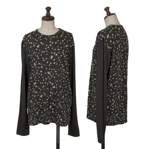 TSUMORI CHISATO Pory Rayon Dot Jacquard T Shirt Size 2(K-164159) - Picture 1 of 12