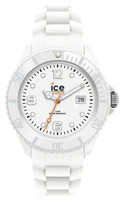 Ice-Watch Ice-Forever Sili Kollektion Weißer Silikon Herren Uhr SI.WE.BB.S.11 - Bild 1 von 4