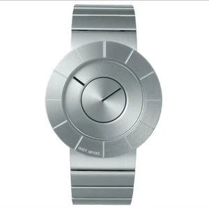 ISSEY MIYAKE TO Tio Yoshioka Tokujin Design NY0N001 Silber Herrenuhr gebraucht #0408 - Bild 1 von 6