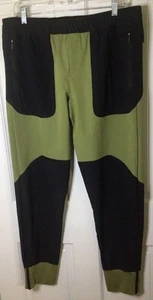 Under Armour UAS Pants Men’s Size Large Black Olive Green Lightweight - Picture 1 of 14