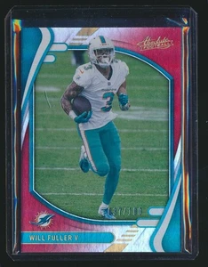 2021 ABSOLUTE RED /100 WILL FULLER V DOLPHINS - Picture 1 of 1