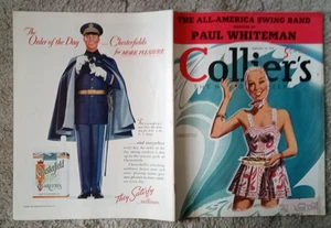 Revista G183 Collier's Vintage 10 de septiembre de 1938 Ernest Haycox Western Paul Whiteman - Imagen 1 de 5