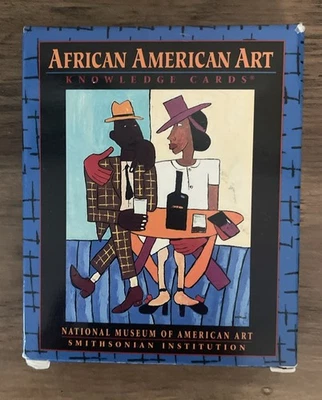 AFRICAN AMERICAN ART KNOWLEDGE CARDS By National Museum-Pomegranate - Image 1 of 3