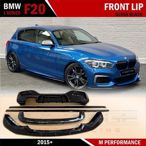 FOR BMW 1 SERIES F20 F21 LCI FRONT LIP SPLITTER REAR DIFFUSER BODY KIT 2015+ - Picture 1 of 6