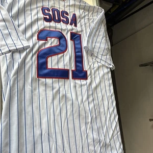 Sosa Cubs 21 MLB Genuine Merchandise Jersey Barely Used Size XL Collectors - Picture 1 of 8