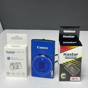 Canon PowerShot ELPH 150 IS 20.0MP 10x Optical Zoom Digital Camera - Tested - Picture 1 of 13