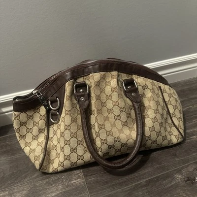 Bolso de mano Gucci vintage de cuero Sukey Foto 1 de 3