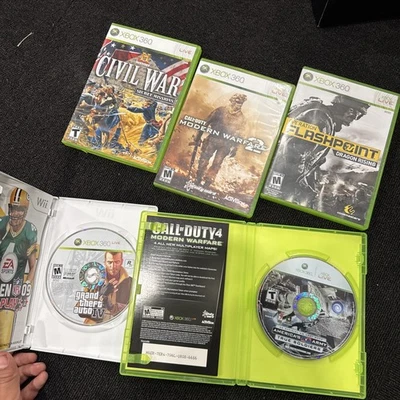 Paquete de juegos Xbox 360 - Call of Duty, GTA IV, Civil War, Fable + Más (78) Foto 1 de 4