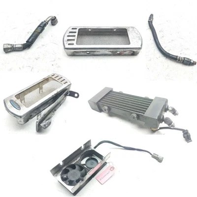 Масляный радиатор 96–03 Harley Sportster XL1200C UNTRACOOL с комплектом крышек решетки вентиляторов - Изображение 1 из 4