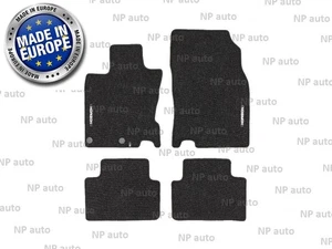 NEW LHD CAR FLOOR MATS FOR QASHQAI J11 2014-2021 VELOUR CARPET LINERS AUTO RUGS - Picture 1 of 5