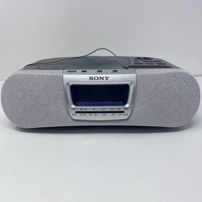 Sony Dream Machine ICF-CD830 CD AM/FM Alarm Clock Radio Music Player Tested - Image 1 of 4