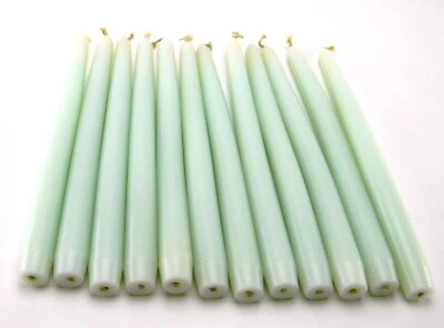 批量 12 x 15 英寸 Price's Venetian 绿松石蜡烛约 10 小时 燃烧时间 — 第 1/4 张图片