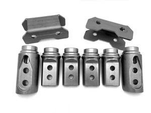 Fits Polaris RZR Turbo R -Pro S 4 Seat Roll Cage Connectors 1-3/4" & 2" Tube - Picture 1 of 3