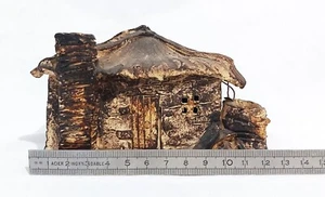 EARLY AUSTRALIAN COTTAGE WATTLE & DAUB Sculpture Pottery Handcrafted POLLY SMITH - Picture 1 of 12