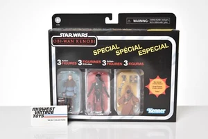 Star Wars Vintage Collection Obi-Wan Kenobi Kenobi Teeka Purge Trooper 3 Pack J1 - Picture 1 of 4