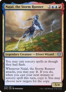 Najal, the Storm Runner - NM/M - Dominaria United - MTG - Picture 1 of 1