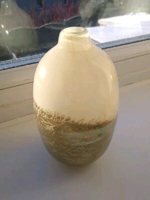 Rauchglas Vase "Luftig" von House Doctor creme bronze blau Society of Lifestyle  - Bild 1 von 4