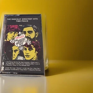 THE RASCALS GREATEST HITS - TIME PEACE CASSETTE - ✨New Sealed✨ - Picture 1 of 3