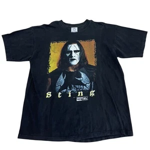 Vintage Sting WCW NWO Wrestling T-shirt 1988 Sz XL - Picture 1 of 3