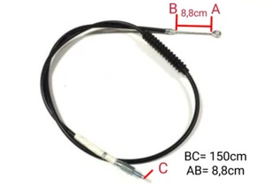 1,5m Kupplungszug für Harley Sportster XL883 1986-2009 / XL883C 1999-2010 - Bild 1 von 2