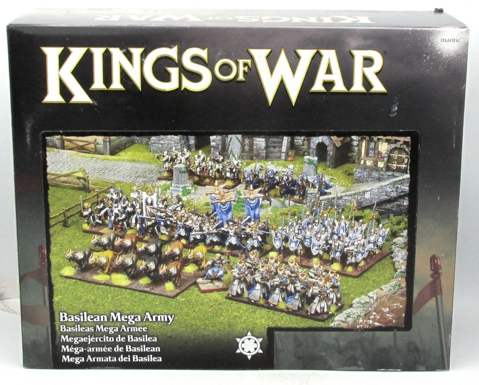 Mantic Kings of War Basilea Mega Army 2019 28mm