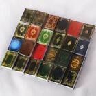 24PCS 1:12 OLD BOOKS Dollhouse Miniature Books Prop Faux Books Fill a Bookshelf