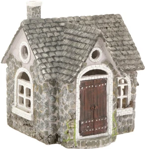 Landhaus Steinoptik für Mini-Garten Deko Miniatur Elfen-Garten Feengarten - Bild 1 von 1