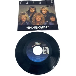 Europe "Carrie" / "Love Chaser" 45 RPM Vinyl Record - Bild 1 von 2