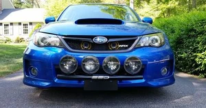 Fits 2008 Subaru WRX / STI RALLY LIGHT BAR, Bull Bar, 4 Light Mounting Tabs, SSD - Picture 1 of 6