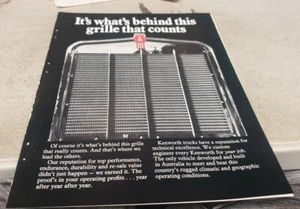 1976 KENWORTH TRUCK Australian 4 PAGE Sales Advert - Picture 1 of 3