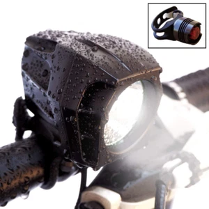 Waterproof 1600 Lumen Rechargeable Mountain Road Bike Headlight, 6400mAh Battery - Picture 1 of 9