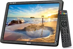 Eyoyo 12" Portable TV ATSC NTSC Tuner 1366x768 Small TV Monitor HDMI AV FM Radio - Picture 1 of 9