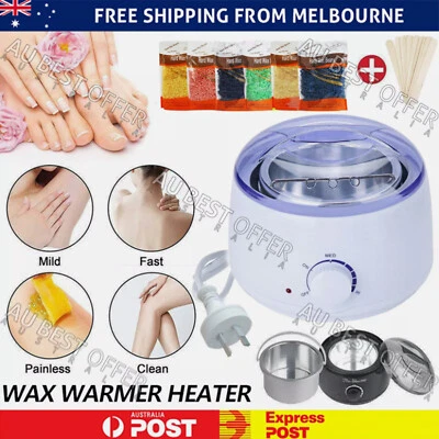 Wax Pot Wax Strips Warmer Wax Bean Body Remover Heater Waxing Machine AU - image 1 of 4