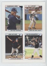2005 Topps Bazooka 4 on 1 Stickers Robinson Cano BJ Upton Jake Dittler Rookie