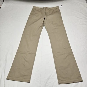 Gap Regular Kid's Unisex Tan Khaki Pants Size 16 Straight Leg With Pockets  - Picture 1 of 10