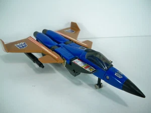 K200014 DIRGE G1 TRANSFORMERS JET 100% COMPLETO 1985 DE COLECCIÓN HASBRO ORIGINAL - Imagen 1 de 12