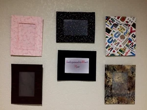 Frame Fabric Cloth Photo Frame Pattern Instruction for 4 x 6 inch Photograph - Picture 1 of 3