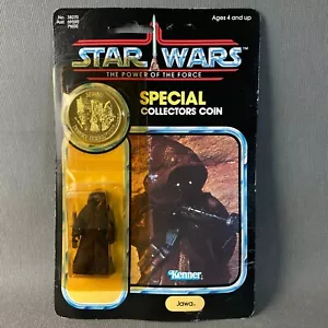 STAR WARS VINTAGE | Jawa | MOC | Power Of The Force 1984 | Kenner POTF Blister - Imagen 1 de 8
