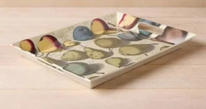 ⚡️John Derian Target Birne Melamin großes Serviertablett Herbstobst (14x19) - Bild 1 von 2