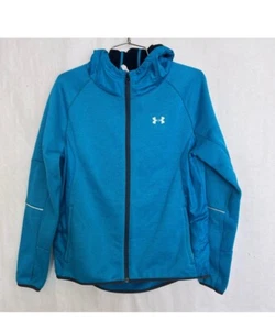 Under Armour storm jacket, full zip up girls, XL fleece lined - Picture 1 of 9