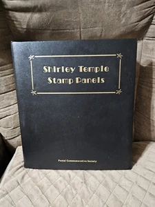 Shirley Temple Briefmarkentafeln - kompletter Satz mit Sammelalbum - Bild 1 von 7